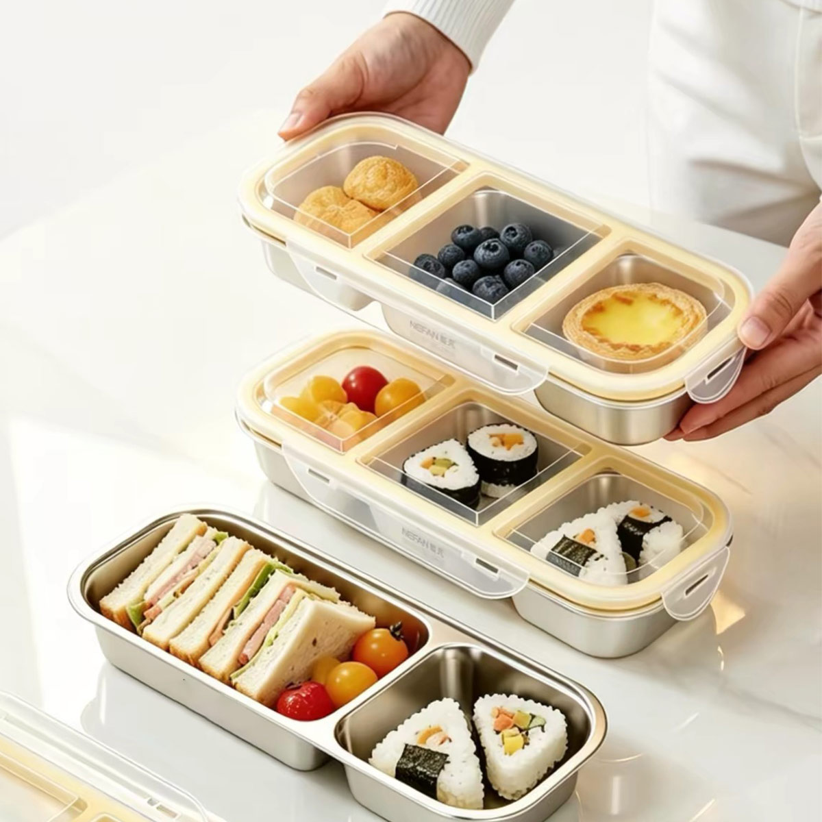 Stainless Steel Food Storage B - Food Storage Meals review and price