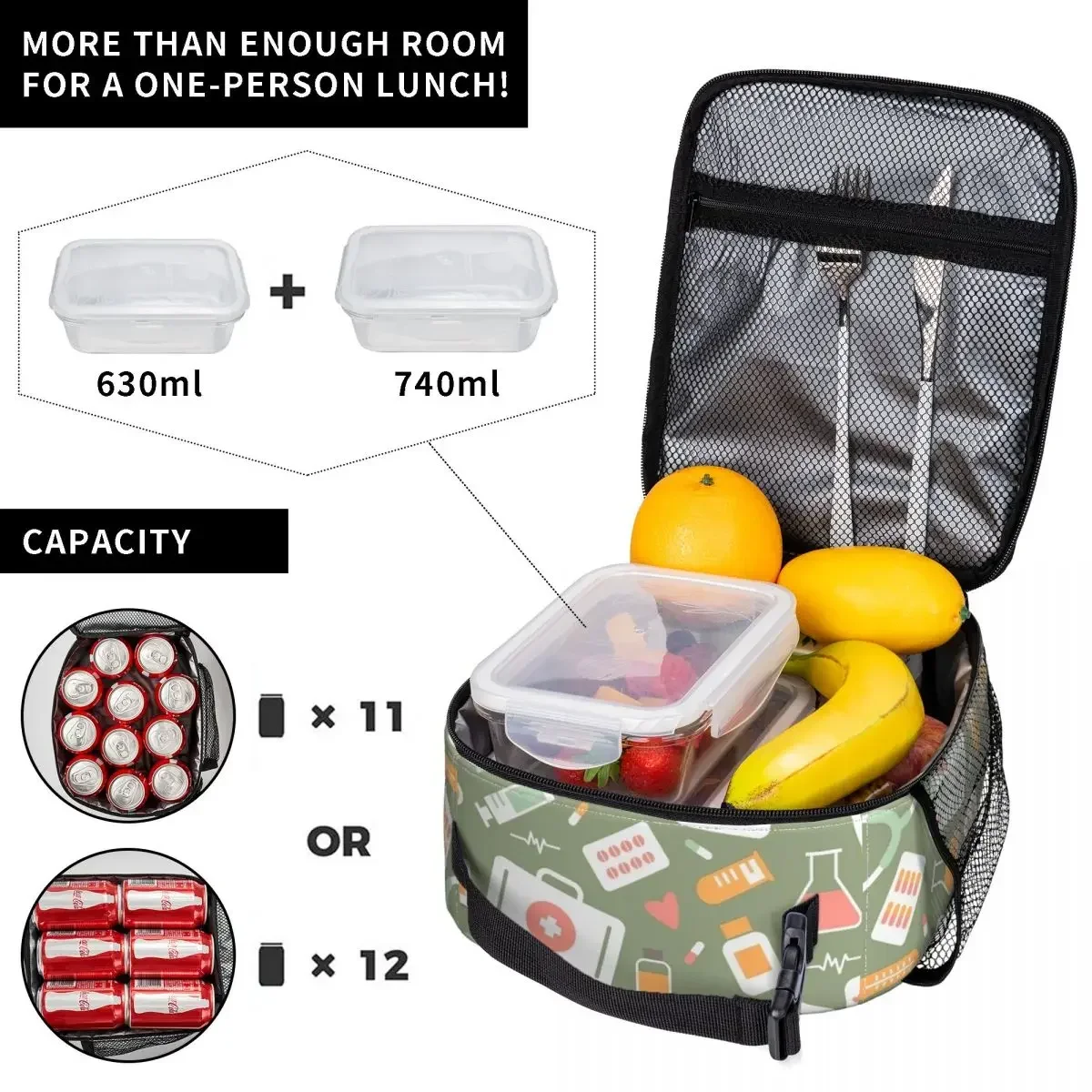 Nurse Healthcare Pattern Merch - Food Storage Bag review and price