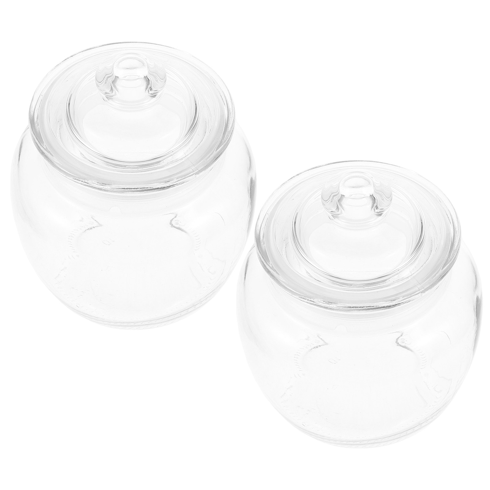2Pcs Airtight Glass Kitchen St - Food Storage Containers review and price