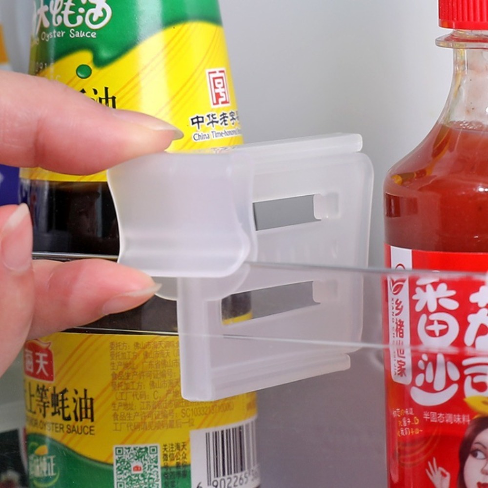1/4pcs Adjustable Refrigerator - Food Storage With Dividers review and price