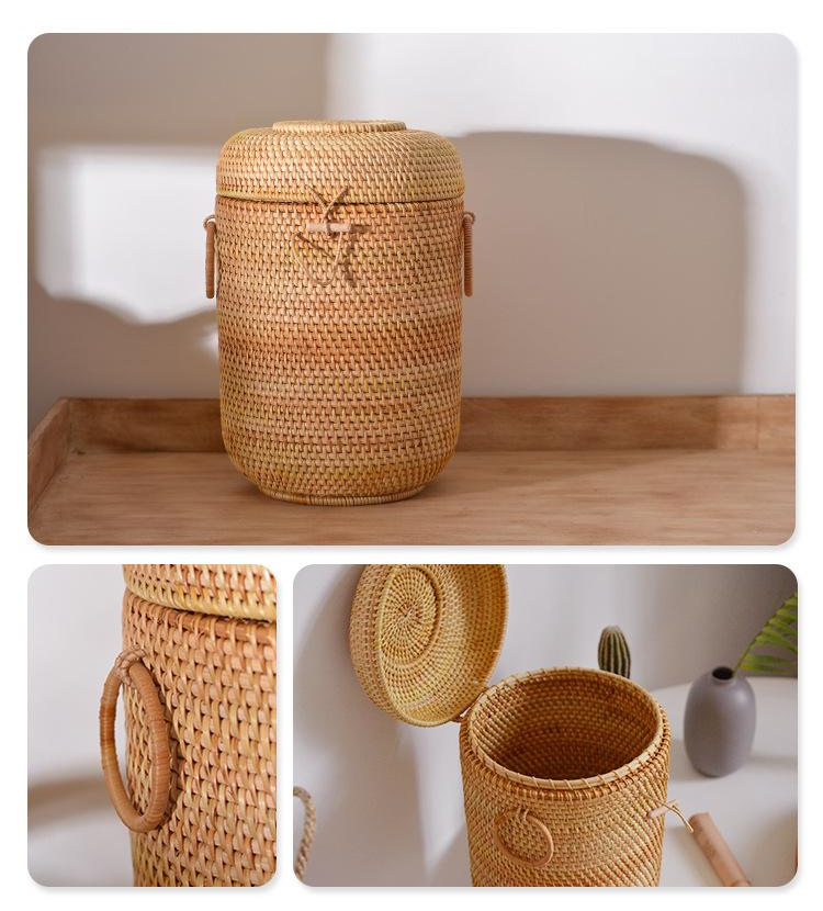 Handwoven Rattan Tea Storage B - Food Storage With Dividers review and price