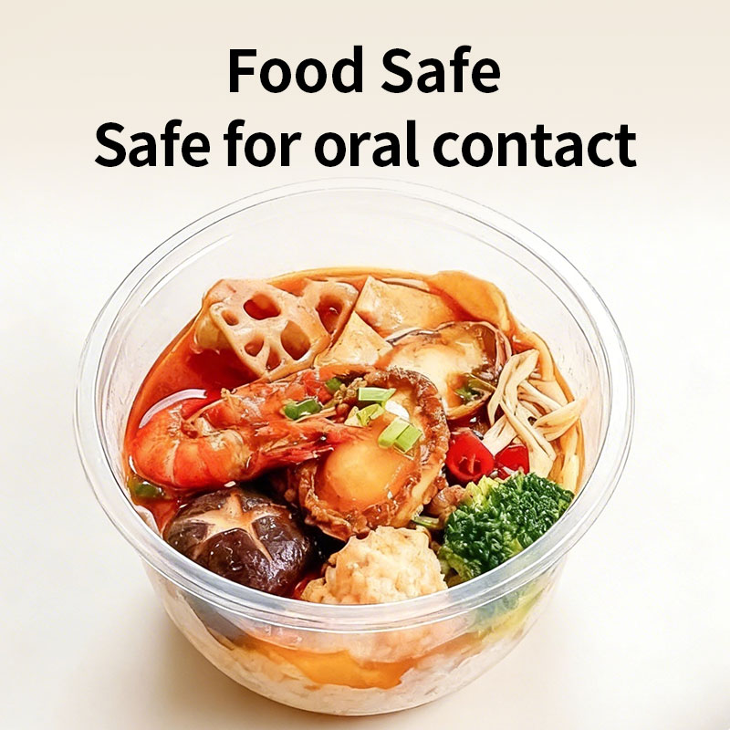 Disposable Plastic Bowls Trans - Food Storage Meals review and price