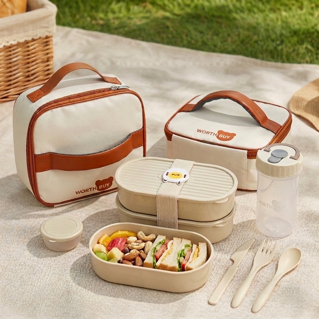 2Pcs/Set Reusable Plastic Lunc - Food Storage Oven Safe review and price